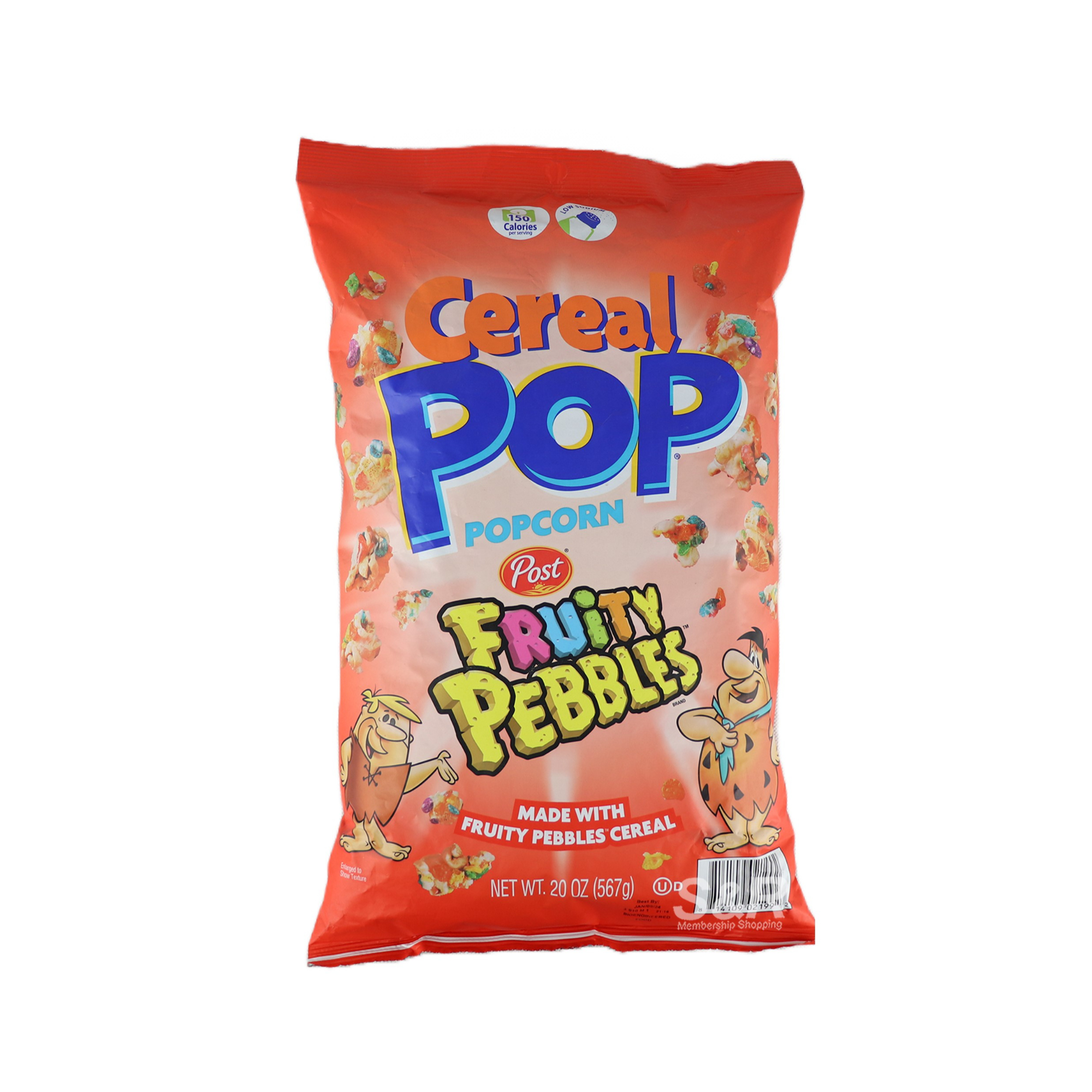 Cereal Pop Popcorn Post Fruity Pebbles 567g Cereal Pop Popcorn Post Fruity Pebbles 567g